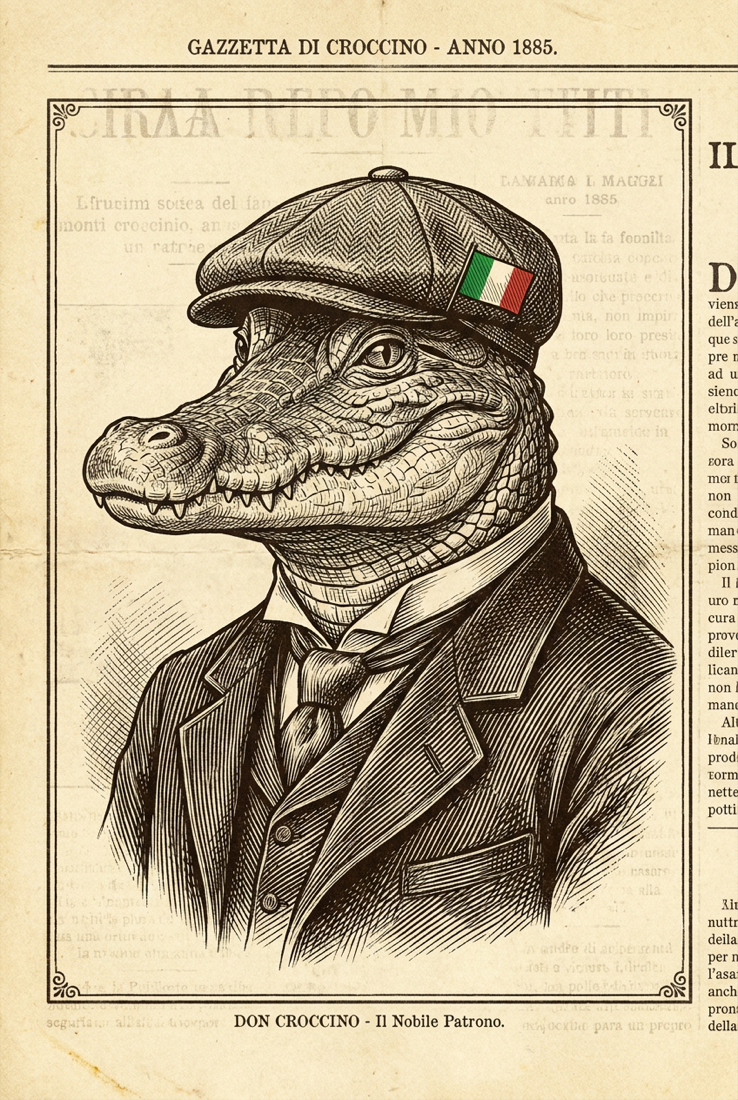 Gazzetta tasarımının Don portresi